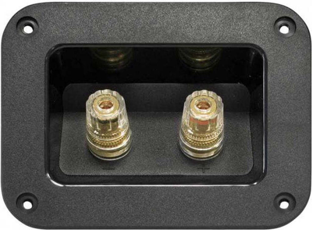 Dynavox -Lautsprecherverbindung - Vergoldet - 125X95 Mm