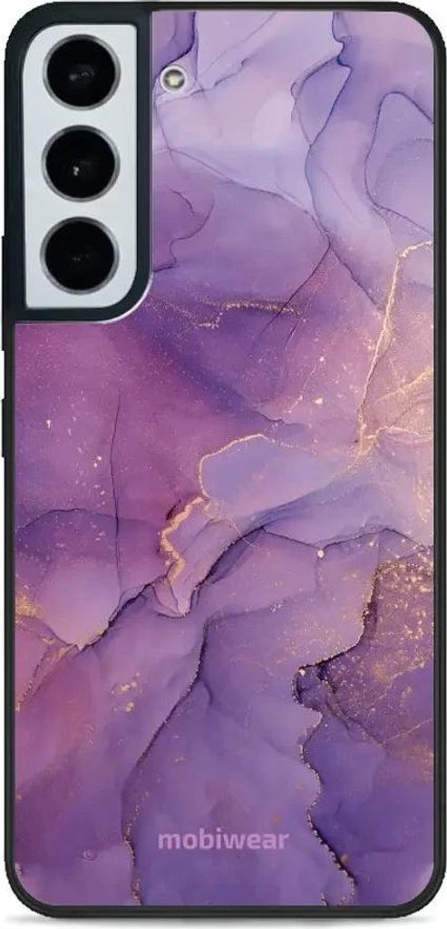 Handyhülle für Galaxy S22, Mobiwear Glossy Case, Violett