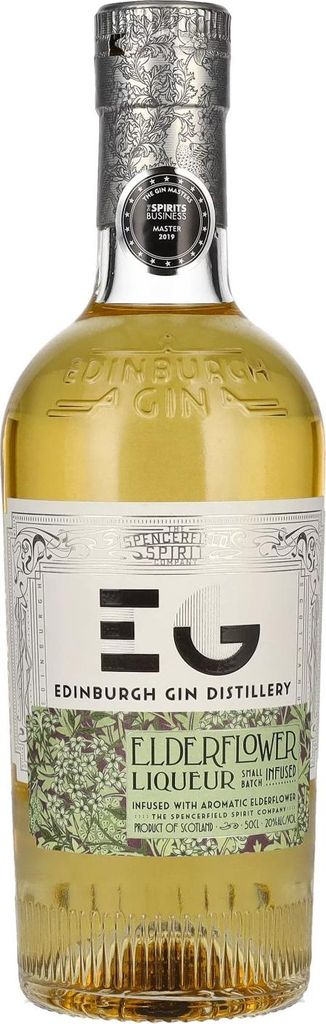 Edinburgh Elderflower Gin 20% Vol. 0,5l Produktbild 