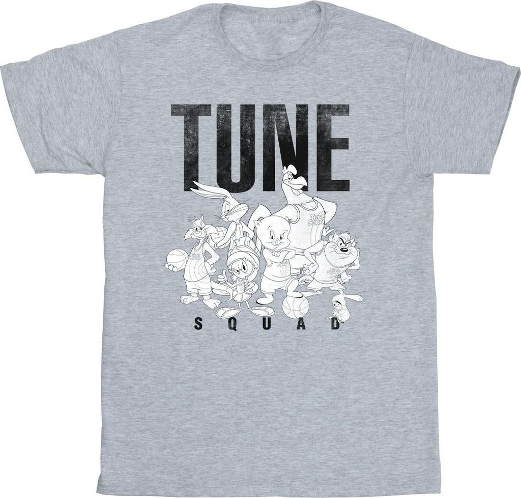 Space Jam: A New Legacy - "Tune Squad" T-Shirt für Herren BI51860 (XL) (Grau)