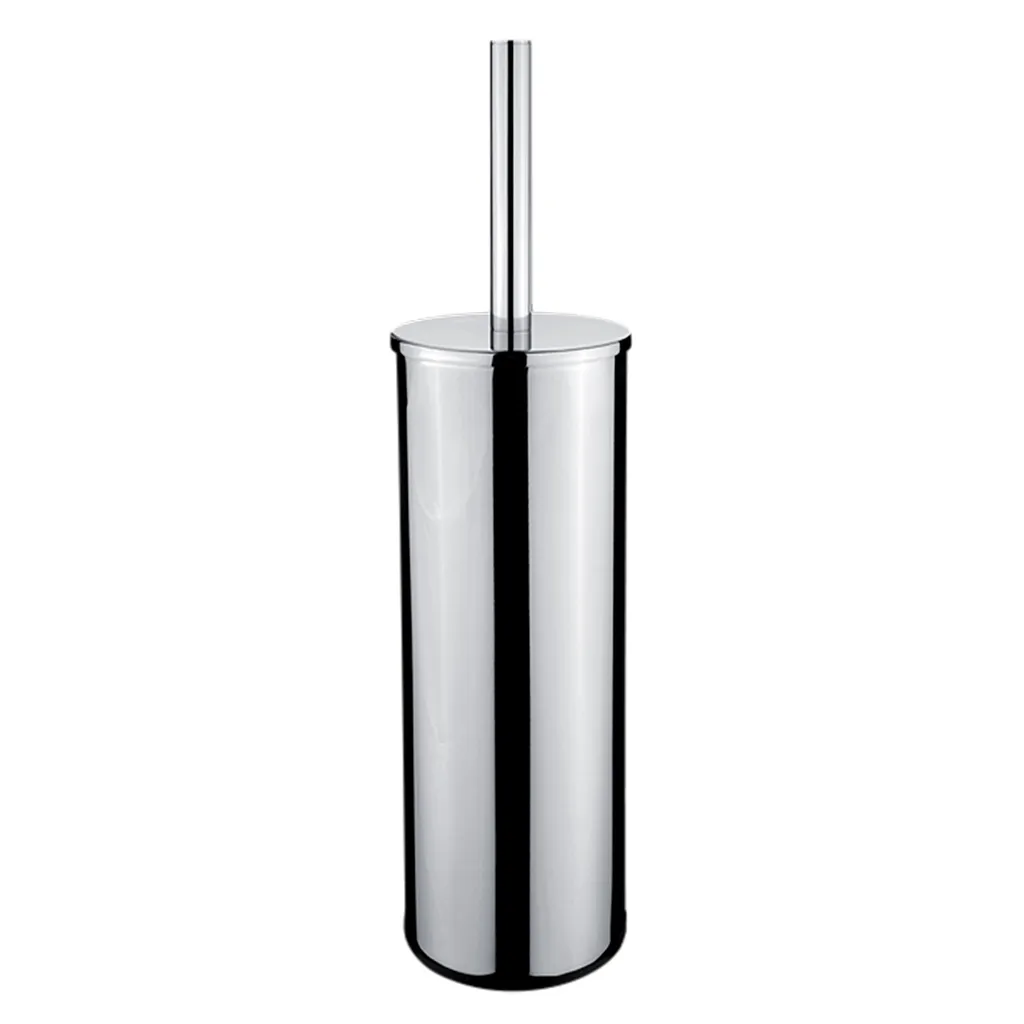 Scopino WC Design Moderno Nimco Unix UN 13094E-26 Metallo Cromato