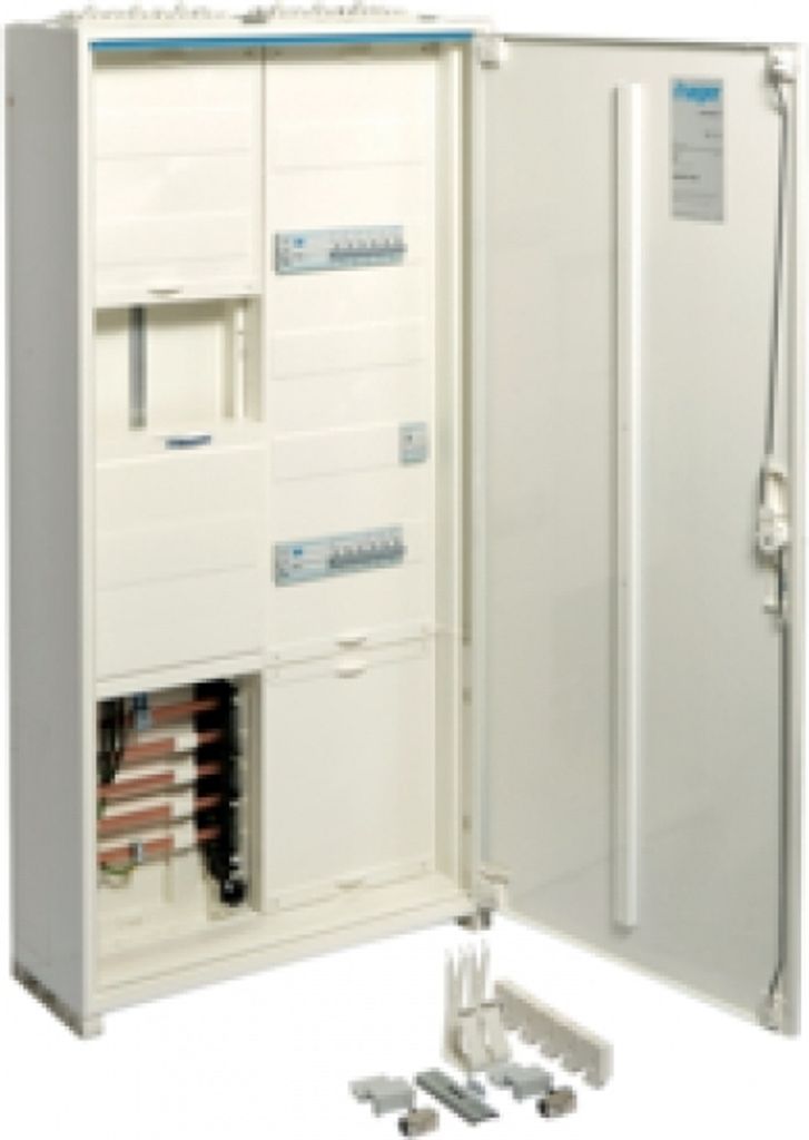 Hager Komplettschrank universZ ZB323T15D 1100mm 1ZP 2feld SKII IP44 VF-5rh/APZ