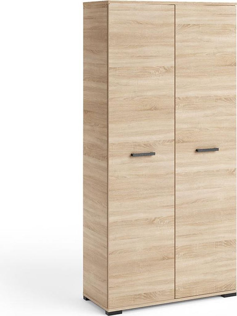 Vittoria Kleiderschrank – modernes Design, 90 cm. Variante: Artisan, 90x186x56 cm