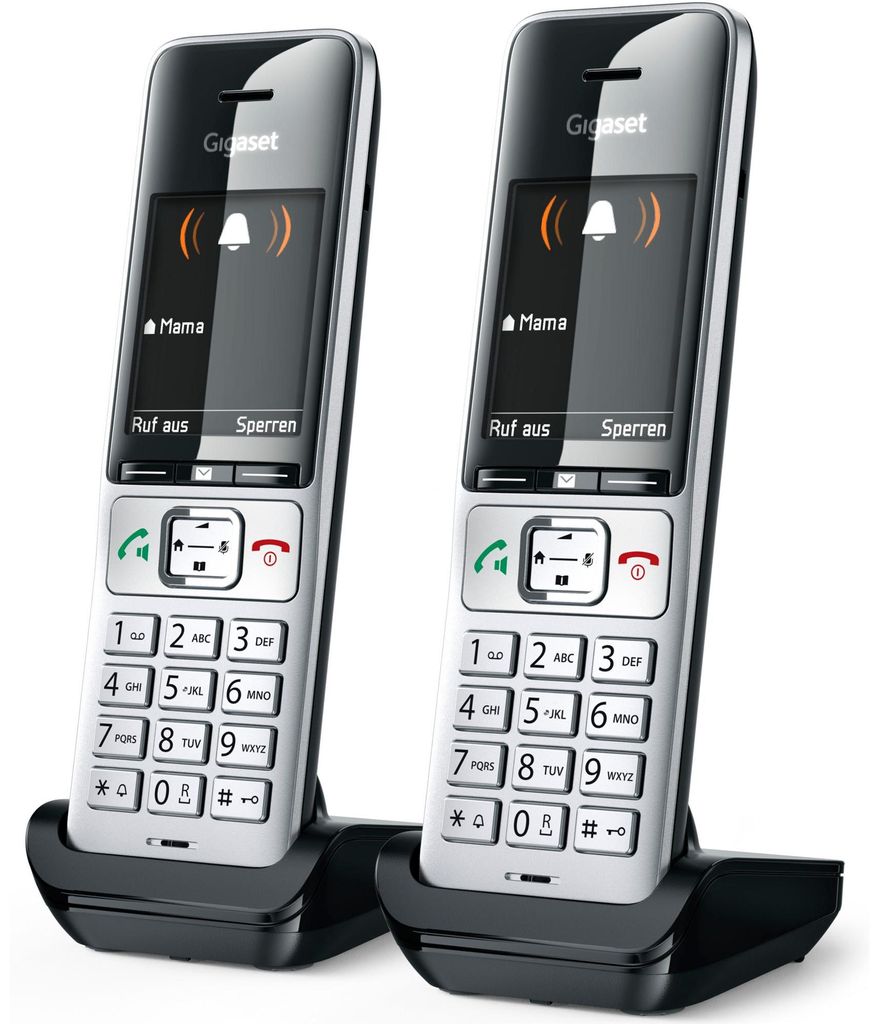 Gigaset COMFORT 500HX duo, Analoges/DECT-Telefon, Produktbild 