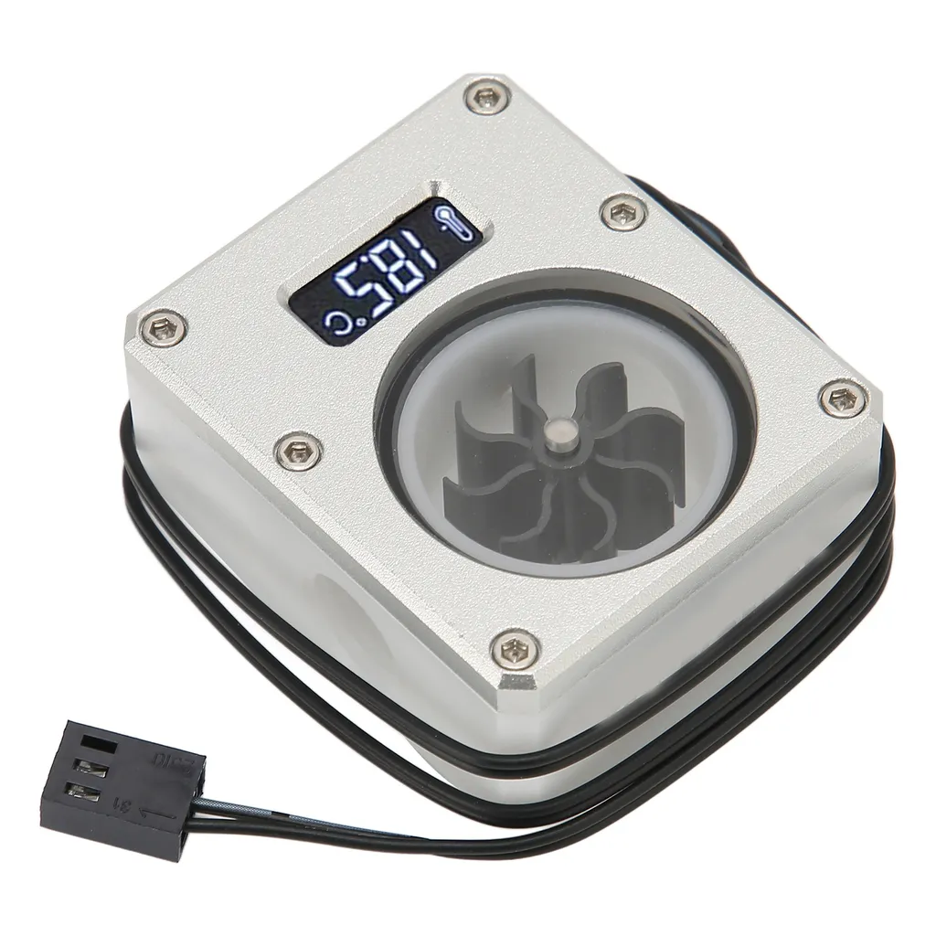 Contrôleur de débit pour watercooling PC gaming filetage G1/4 robuste - 2
