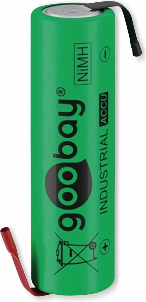 Goobay 55509 AA (Mignon)/HR6 - 2100 mAh - LSD-NiMH Akku (Ready-to-Use), 1,2 V
