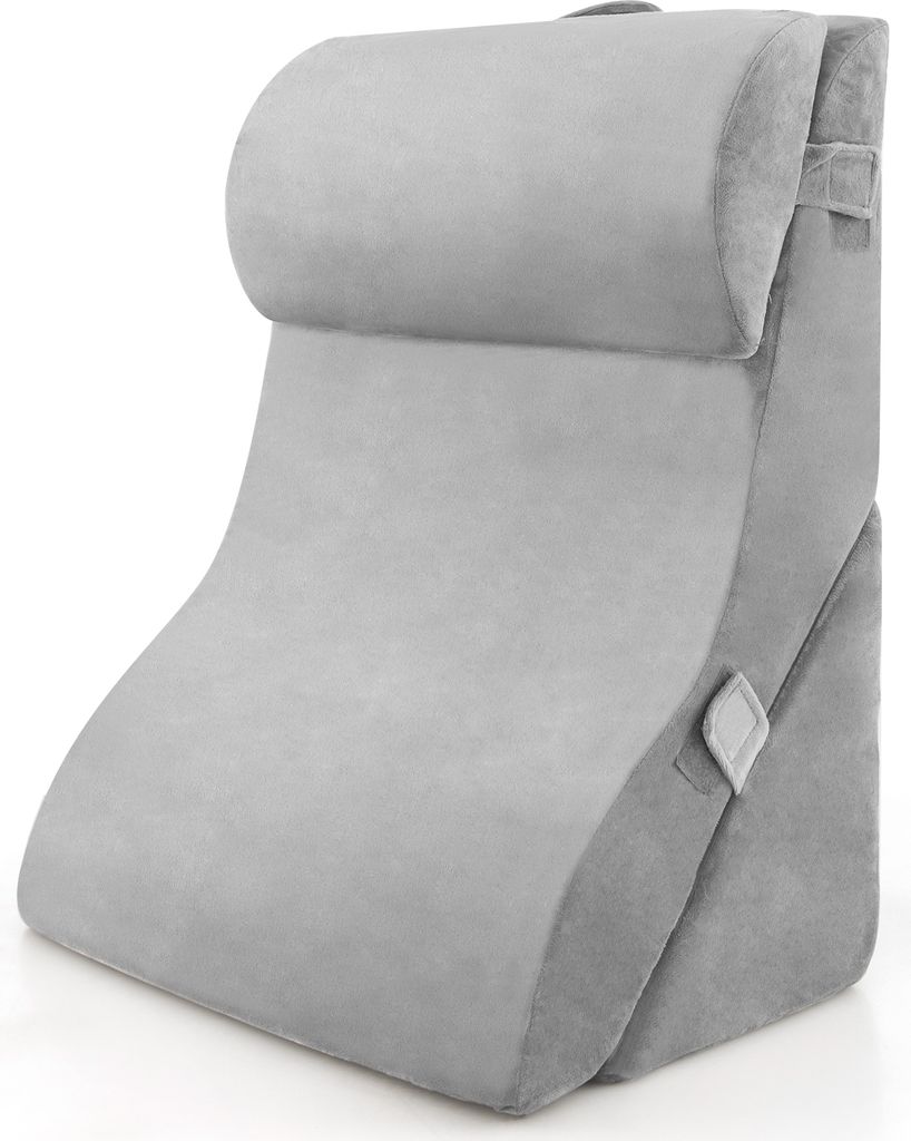 COSTWAY Lesekissen für Bett und Sofa, Venenkissen zum Beine Produktbild 
