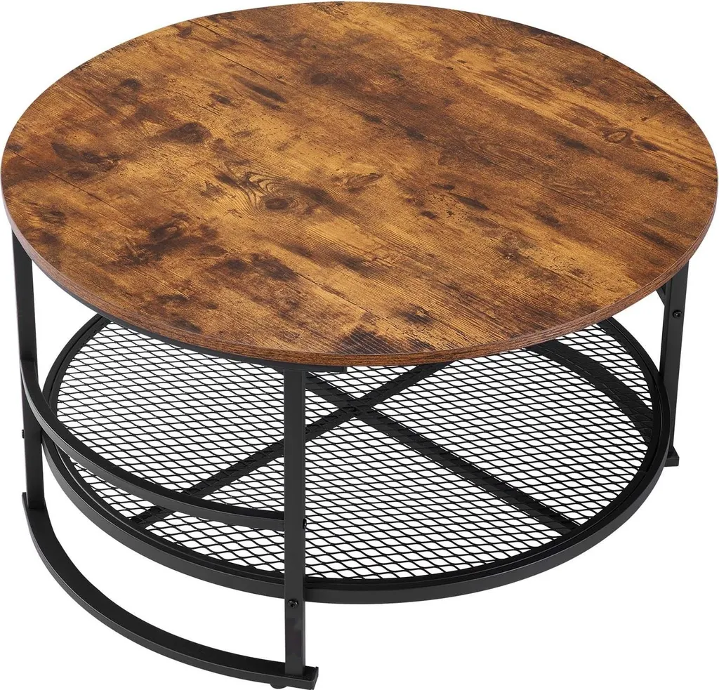 Table basse de salon peu encombrante - Set de 3 tables modulables - 11