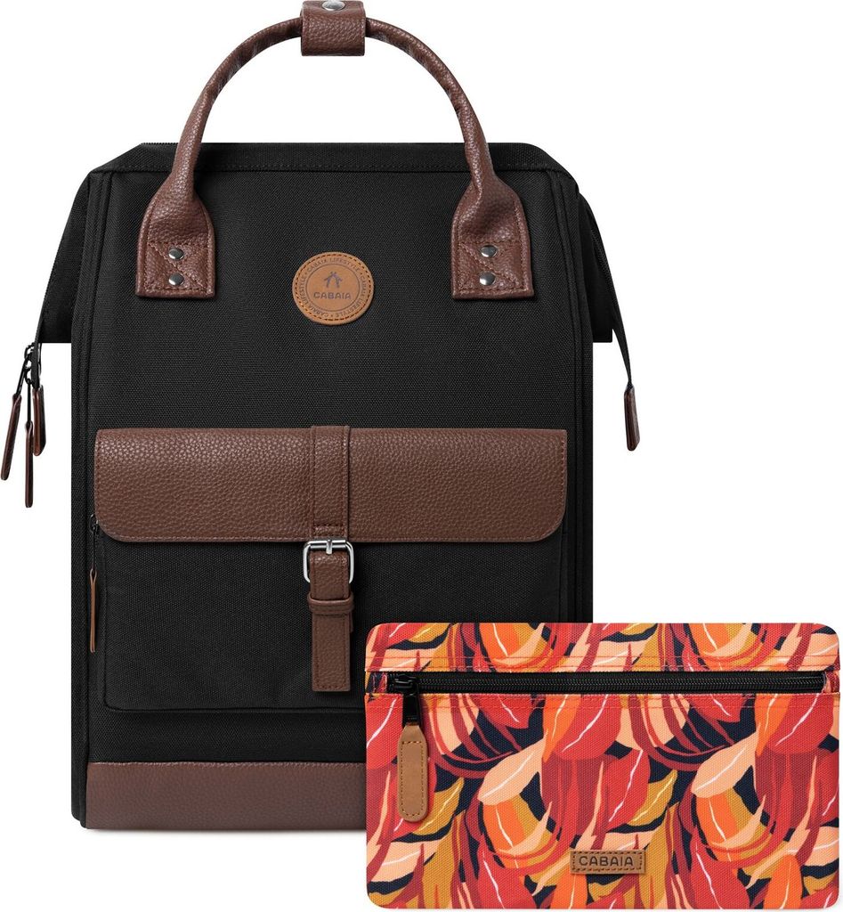 CABAIA Freizeitrucksack Rucksack mit Laptopfach Adventurer Hiker Backpack 18L Managua schwarz