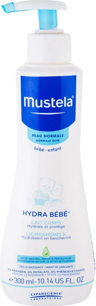 Mustela Hydra Bebe Körperlotion, 300ml Produktbild 