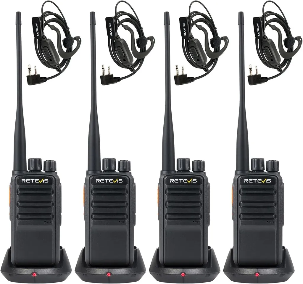 Retevis RB669 Freenet PMR446 Radio Kit RT24V 2.0 Longue Portée 16 Canaux