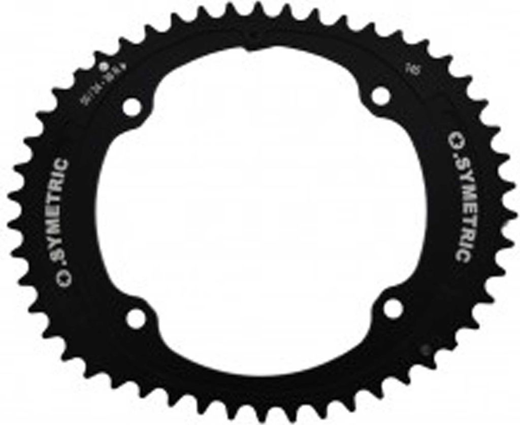 Stronglight Kettenblatt Kit Osymetric 145/112mm Campa 11-fach 4-Arm 52/36 Zähne schwarz
