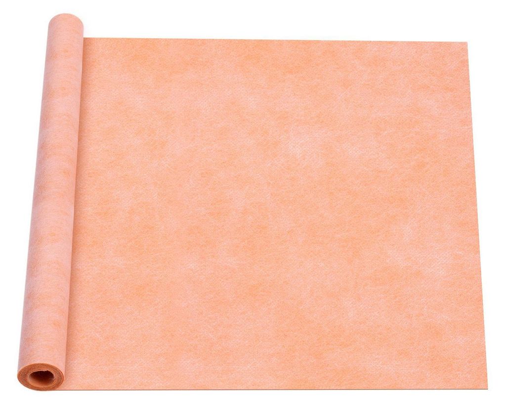 11,8 Zoll x 33 Fuß wasserdichte Membran für Dusche, dicke Polyethylen-Fliesenunterlage, Duschmembran für Sauna, Badezimmer, Küche, Wand und Boden