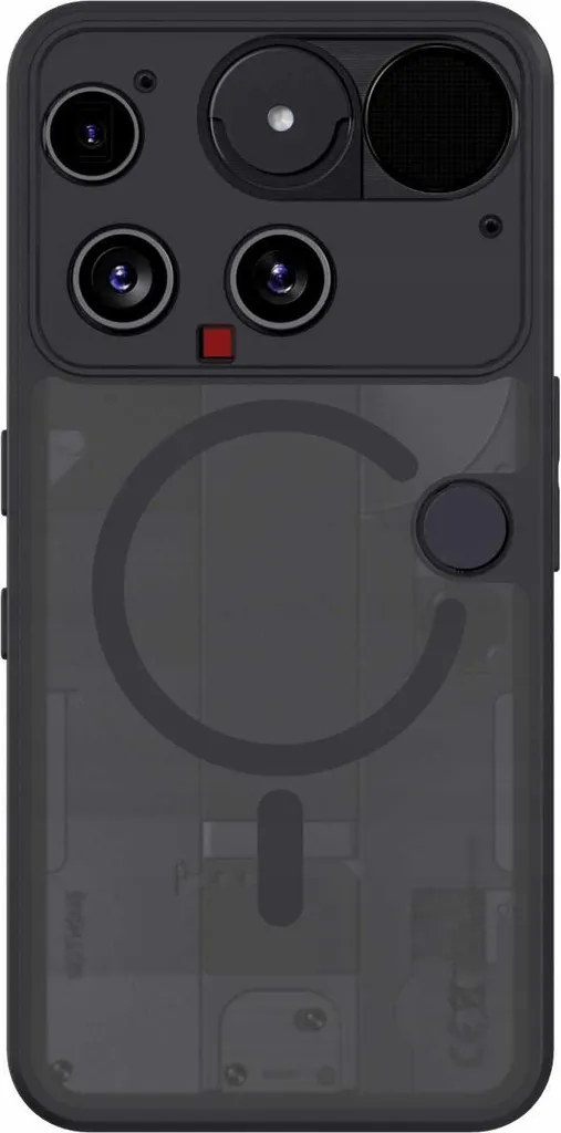 Coque Spacecase Hybrid Mag pour Nothing Phone 3 Noir - Protection MagSafe