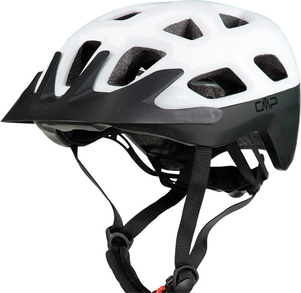 Casque VTT CMP Blanc M : Idéal pour vos Randonnées et Trails en Montagne