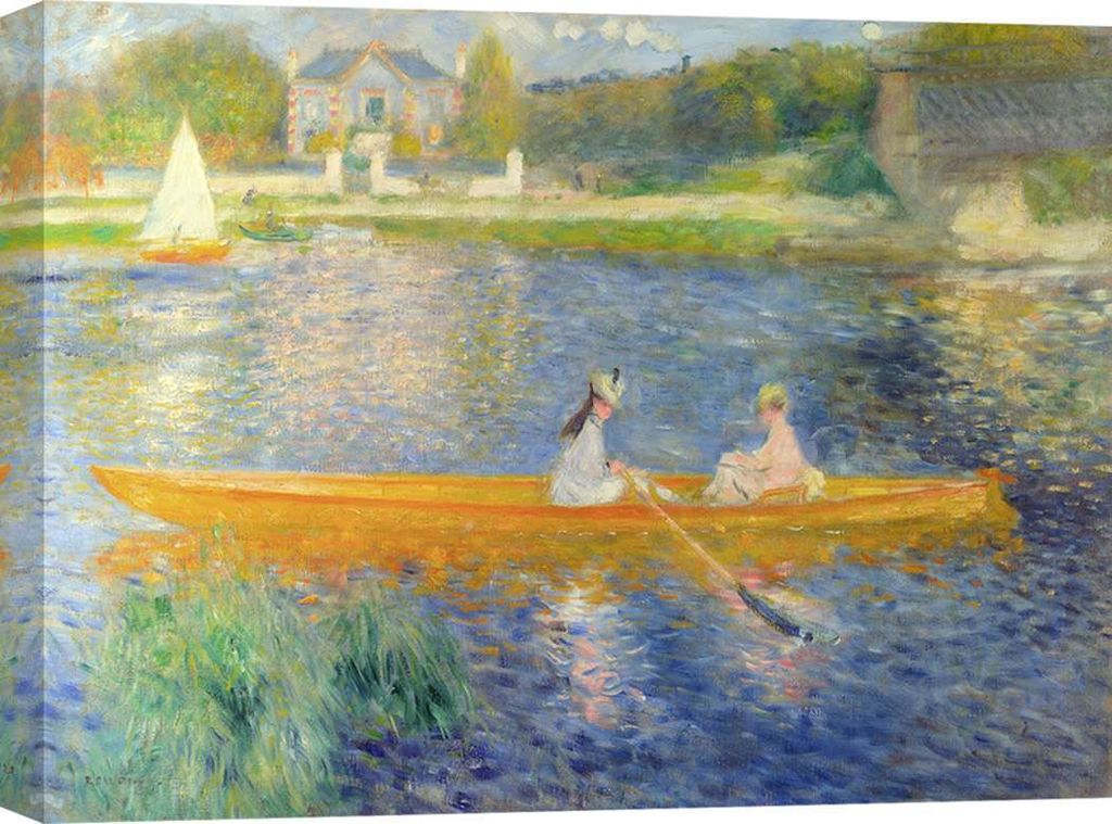Leinwandbilder - Pierre-Auguste Renoir, La Yole – 80x60 cm