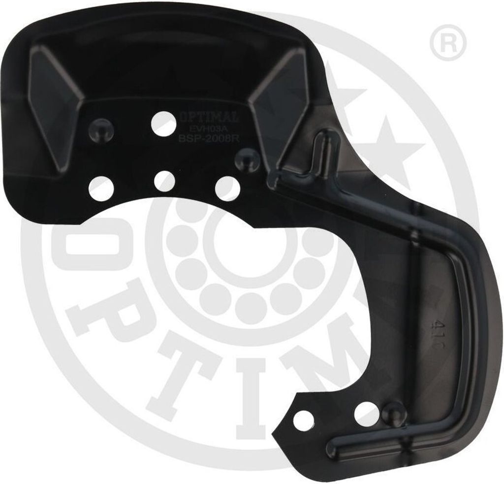 OPTIMAL Spritzblech Bremsscheibe für OPEL Corsa B Schrägheck (S93) Vorne Rechts BSP-2008R Ankerblech