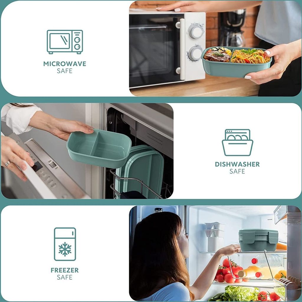 Welikera Lunchbox, 1900ML Lunchbox für Erwachsene, Brotdose Produktbild 6