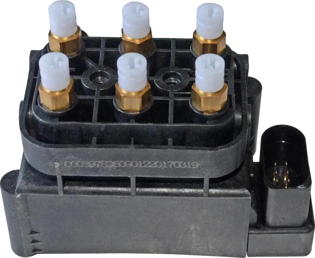 Valve suspension pneumatique métal pour corriger fuite air Audi A6