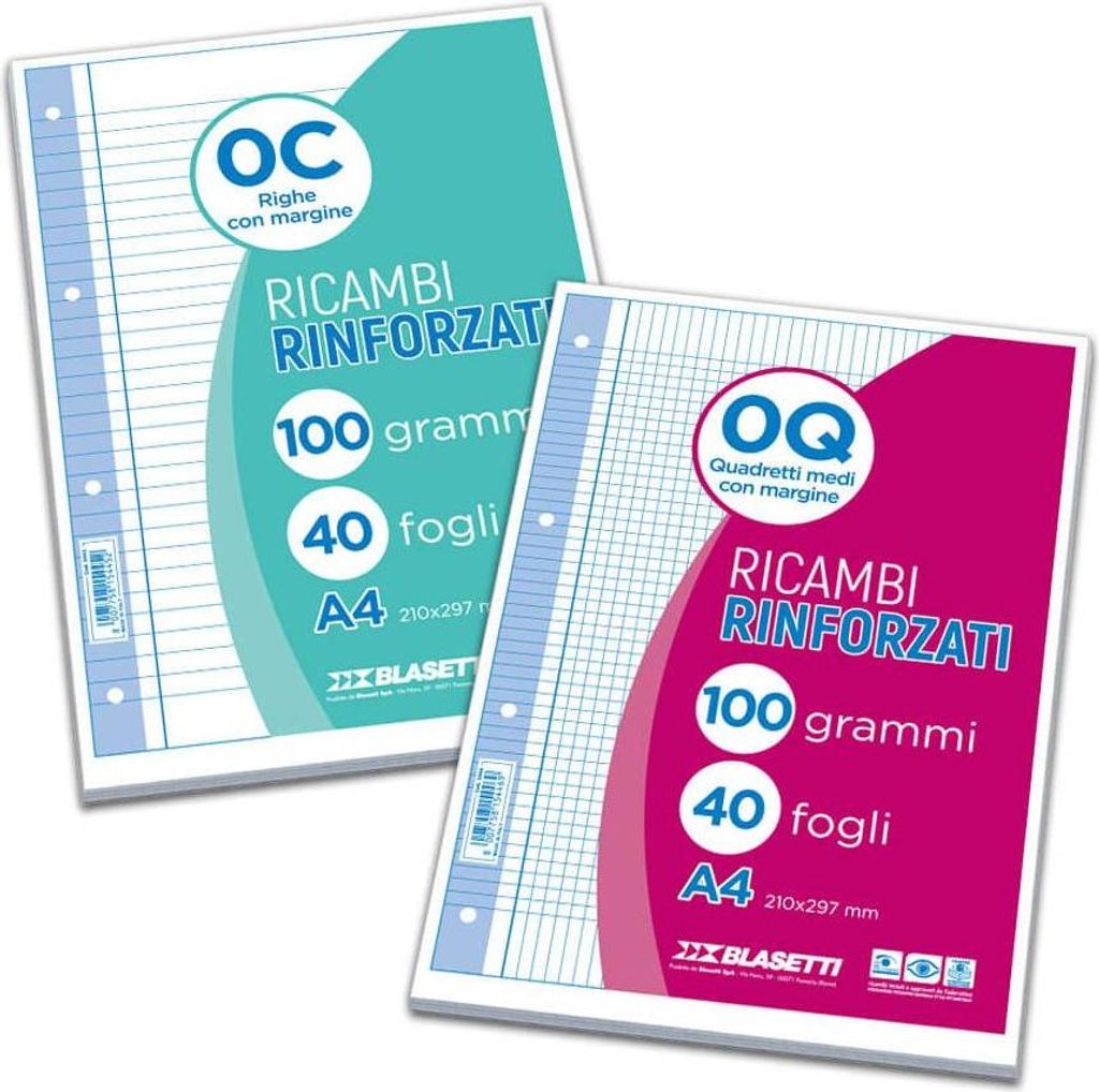 Blasetti 5444 Millimeterpapier A4 100 g/m² 40 Blätter