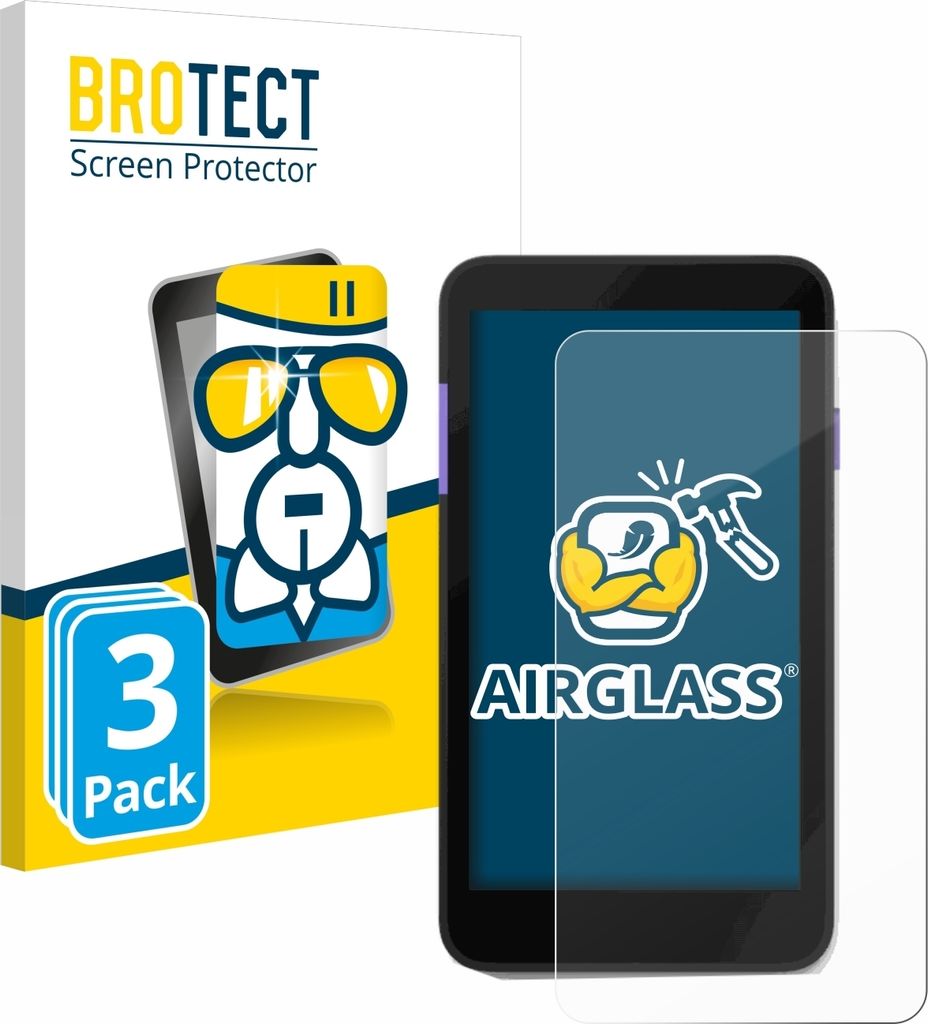 3x BROTECT Schutzglas für Zettle Terminal (by Paypal) Schutzfolie Panzer Folie Glas Display Schutz klar