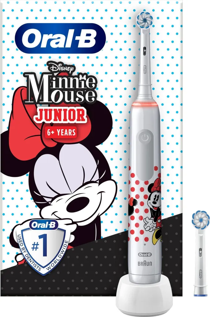 Brosse à dents électrique Pro 3 Junior Minnie : finies les gencives irritées