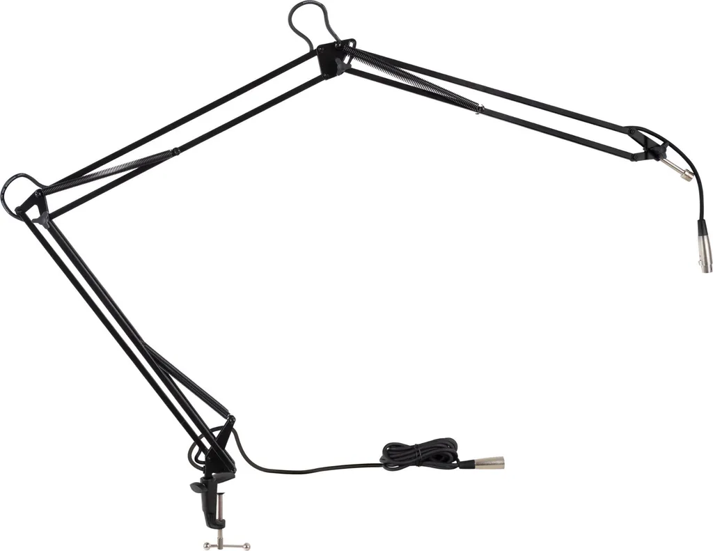 Support de micro de studio Proline avec bras articulé et ressorts XL