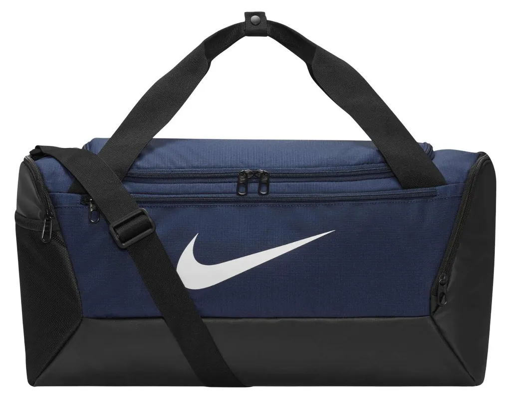 Nike Brasilia PP3223 Sac de voyage noir et bleu marine foncé