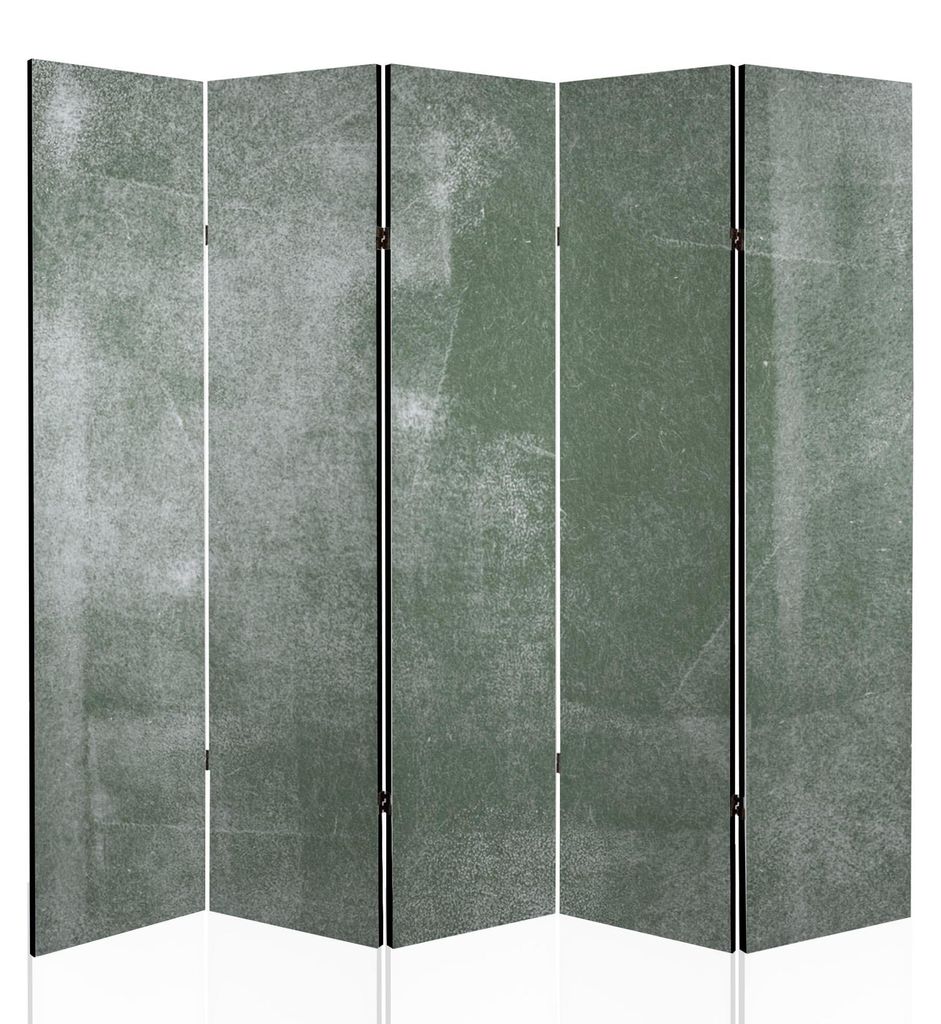 Akustischer doppelseitiger Raumteiler 225 × 172 cm – Dekorative Trennwand mit Schallabsorption
