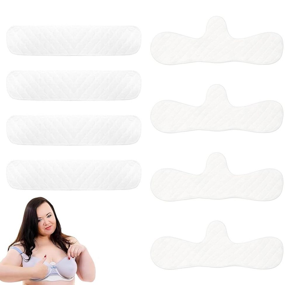 Schweißpads BH 8er Set, Unterbrust Schweißschutz aus Produktbild 