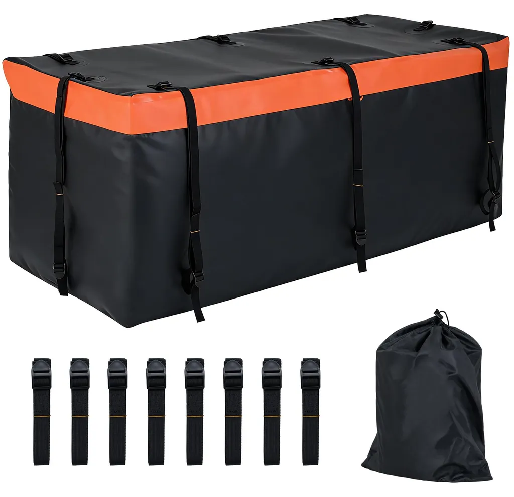 Coffre à Bagages pour Attelage 550L : Stockage Supplémentaire Voyage