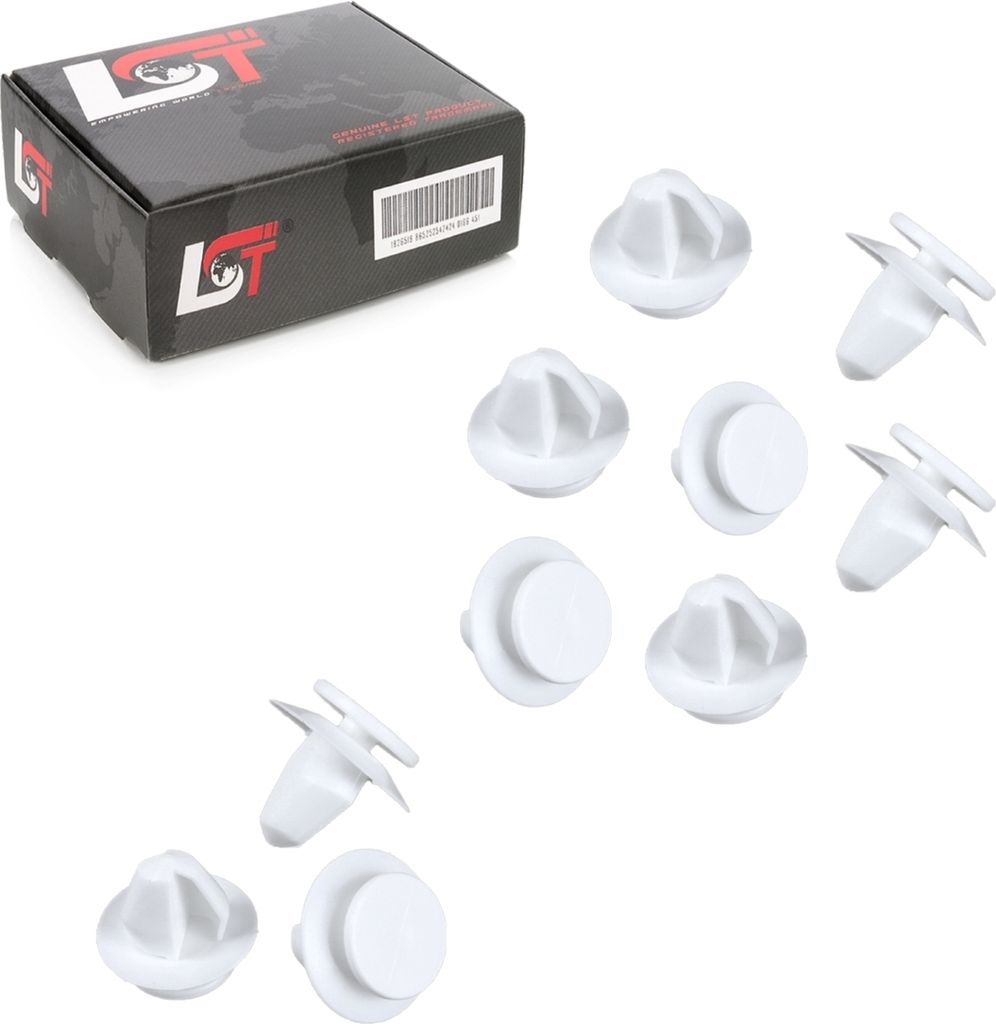 10x Heckspoiler Spoiler Befestigungs Clips für PEUGEOT 307