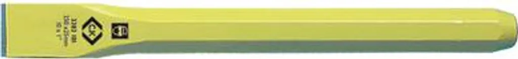 Burin de Maçon Plat 180mm x 16mm - Ciseau Acier Trempé pour Chantier