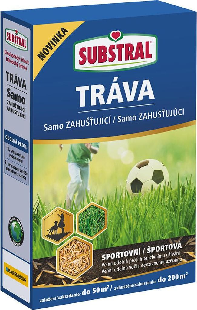 Grasmischung 1kg selbstverdickend Sport EVERGREEN