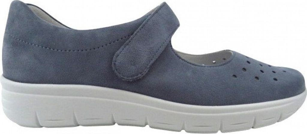 Semler Greta Chevro sky Damen Ballerina in Blau, Größe 3.5
