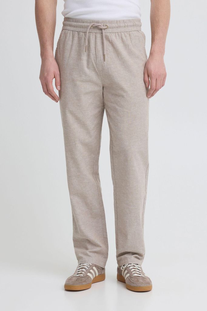 Blend BHAban Herren Leinenhose Hose Stoffhose Baumwollmischung Relaxed Fit