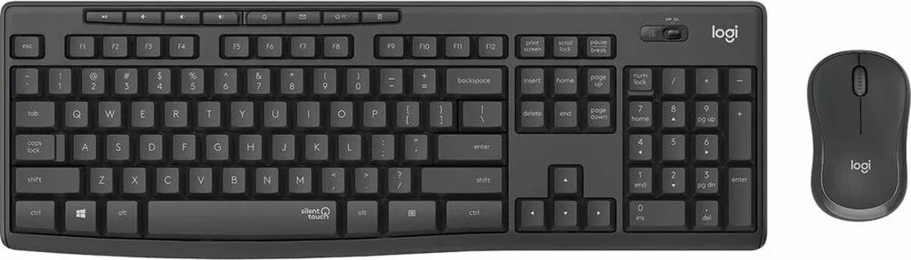 Logitech MK295 Silent Wireless Combo Layout ES - Grigio Grafite - 1