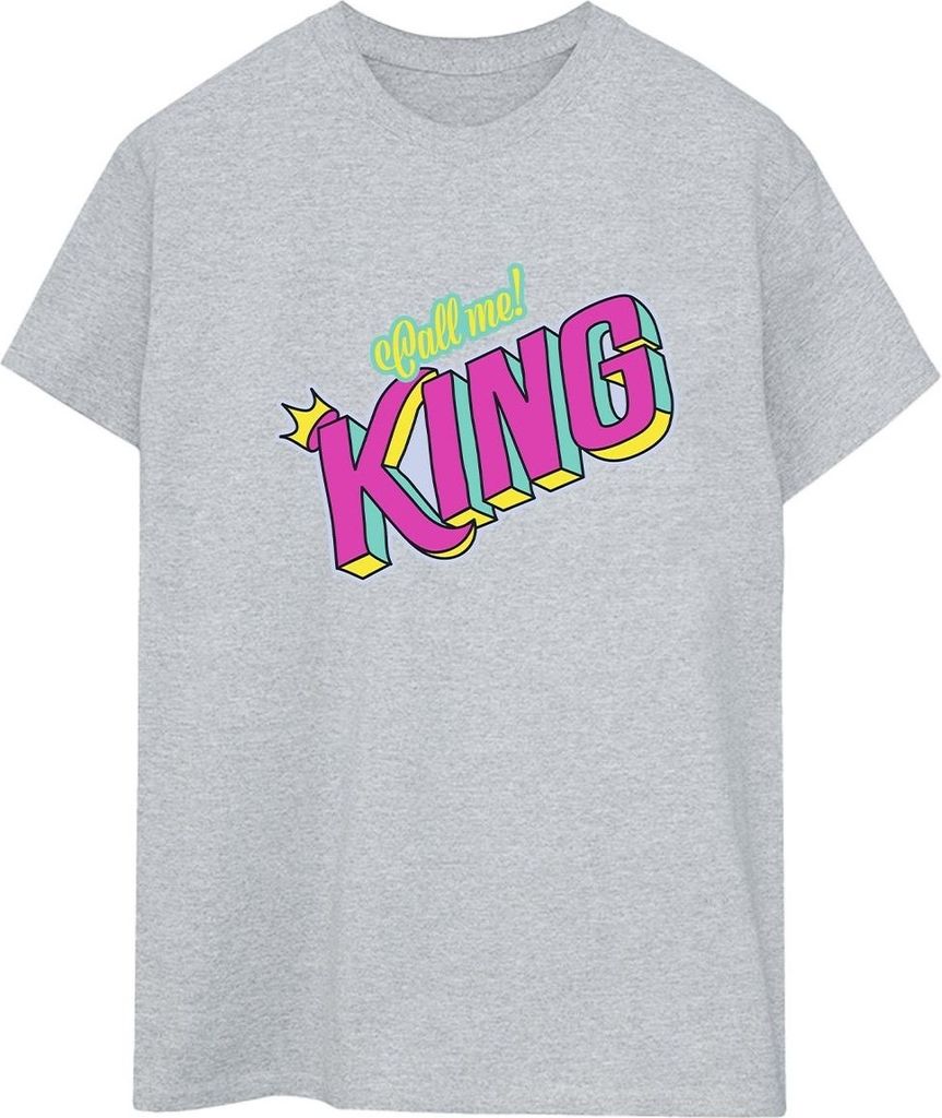 Disney - "The Lion King Classic King" T-Shirt für Damen BI29518 (S) (Grau)