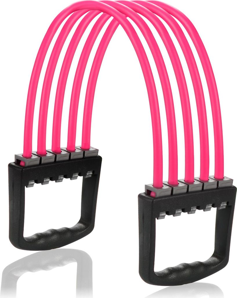 com-four 2x Liegestützgriff - Expander Sport - Brust-Expander - Expander für Fitness Zuhause - Trainingsgerät für die Muskulatur von Brust, A...