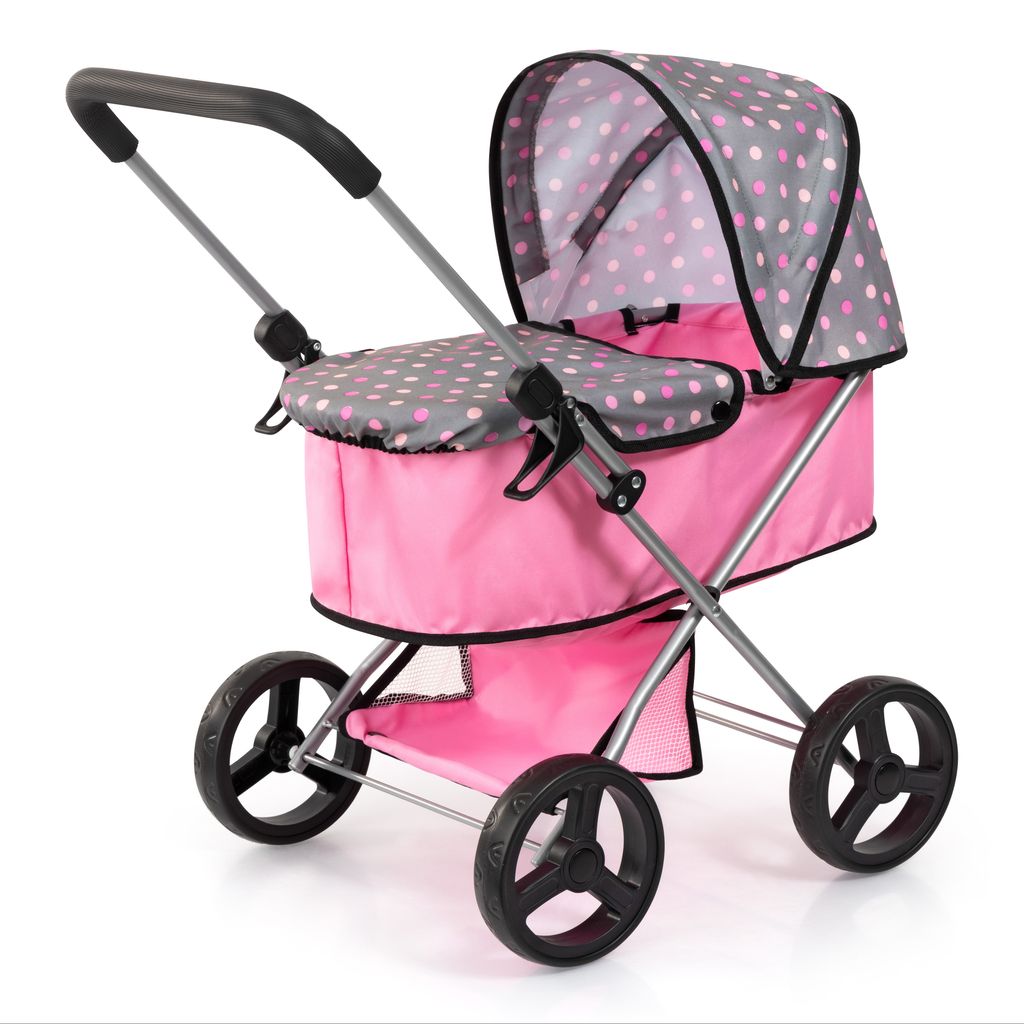 Bayer Design 14966AA Puppenwagen mit Wannenabdeckung, Produktbild 