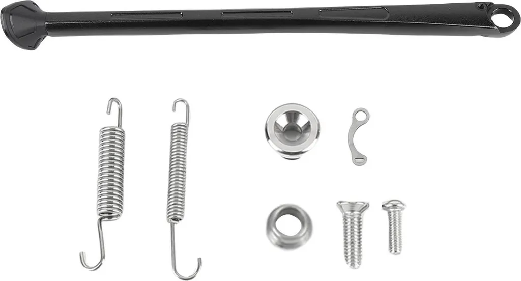 Béquille latérale moto CNC noire pour XC XCW EXC 150 à 350 de 2008-2015