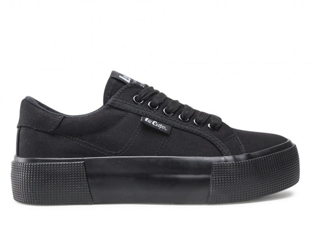 Tenisówki Na Platformie Lee Cooper LCW-22-31-0885L Czarne