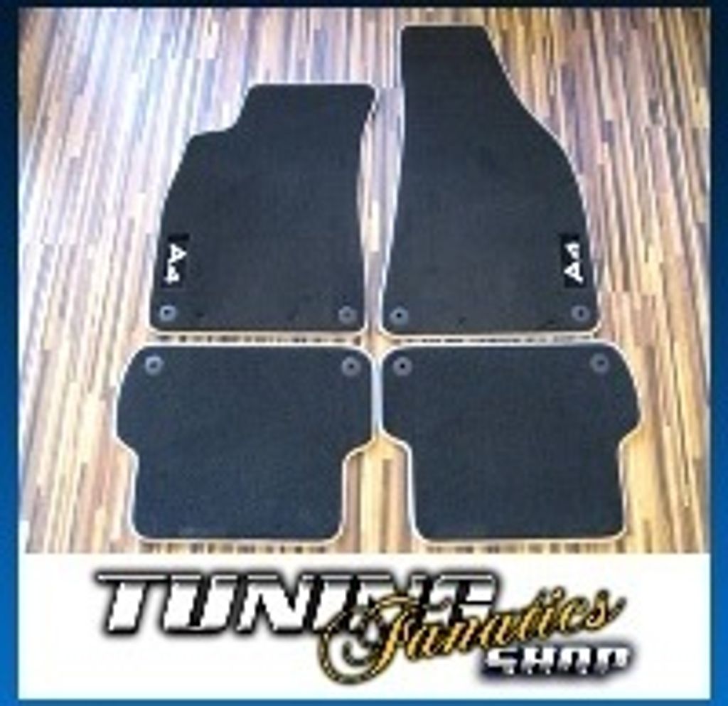 4x tappetini in velluto originali Audi PREMIUM SET per Audi Immagine del prodotto 