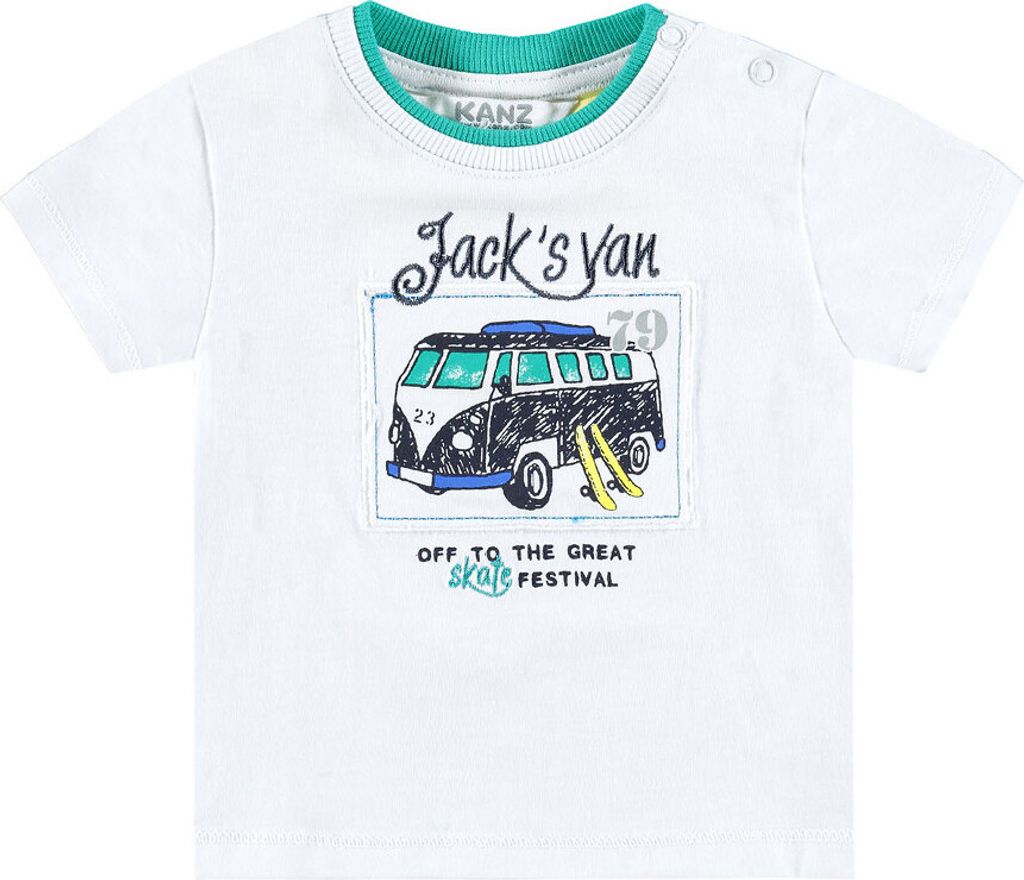 Kanz T-Shirt mit Busprint, Gr. 74