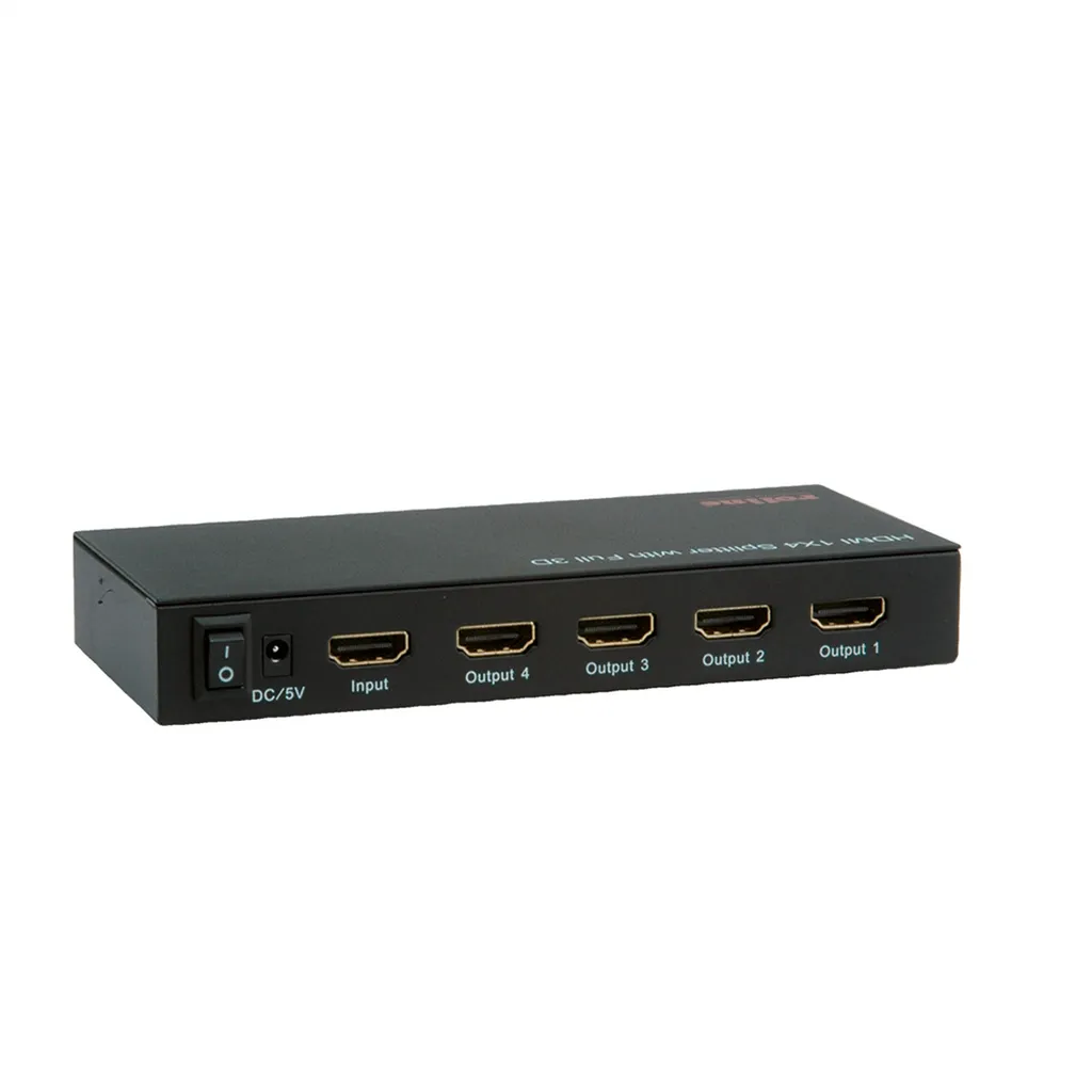 Répartiteur HDMI ROLINE pour Affichage Dynamique sur 4 Écrans Plats