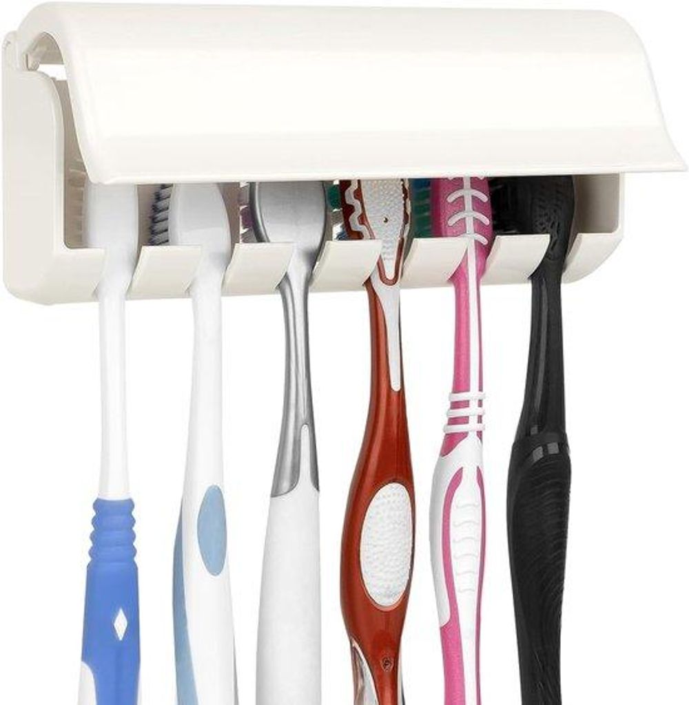 Plastik Wandhalter für RV - 6 Fächer - Selbstklebend für Dusche - Ideal für Handtuchhalter