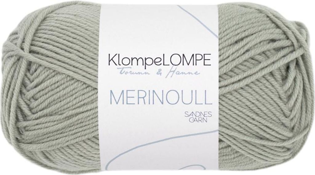 Sandnes KlompeLOMPE Merinoull 50g 9040 puddergronn