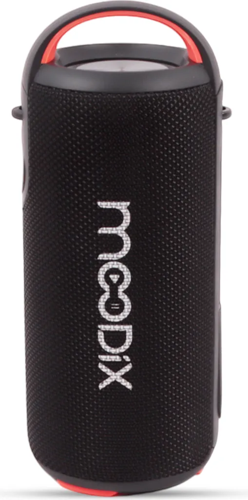 Enceinte de Douche Bluetooth Étanche IPX6 Son Clair 20W Moodix Noire
