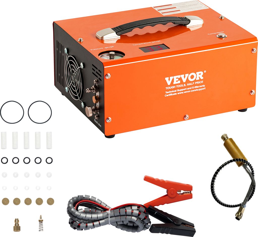 VEVOR PCP-Kompressor 30 MPa/4500 PSI Luftkompressor 0,5 L Produktbild 