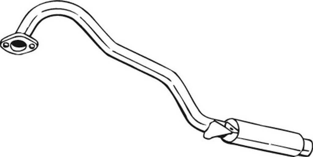Bosal Endschalldämpfer 145-017